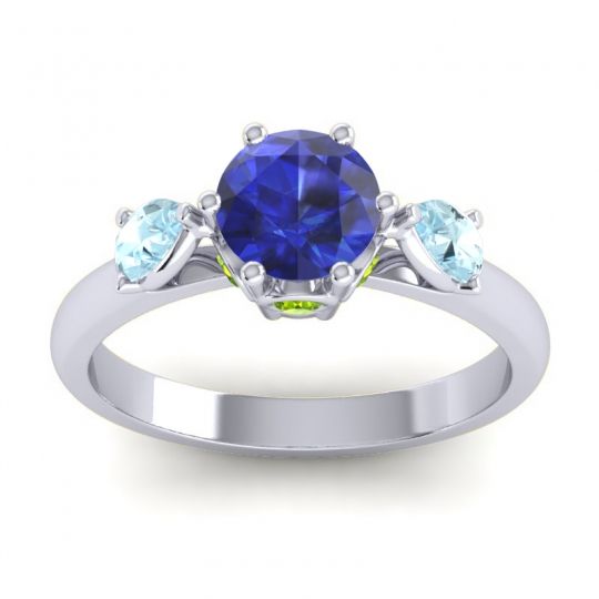 Three Stone Atta Ring