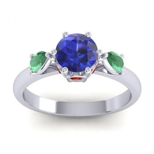 Three Stone Atta Ring