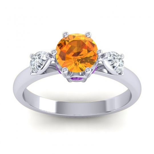 Three Stone Atta Ring