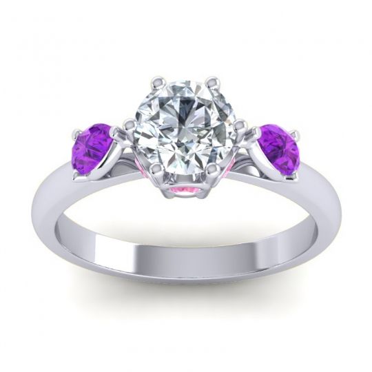 Three Stone Atta Ring
