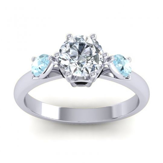 Three Stone Atta Ring