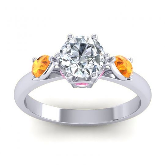 Three Stone Atta Ring