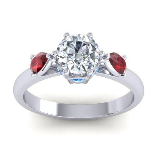 Three Stone Atta Ring