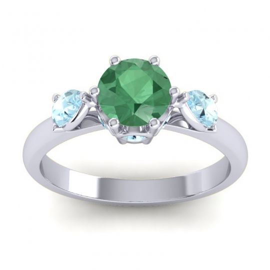 Three Stone Atta Ring