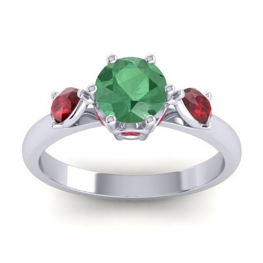Three Stone Atta Ring