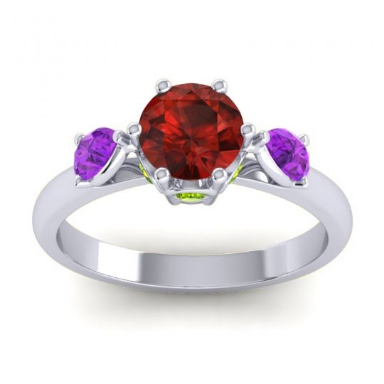Three Stone Atta Ring