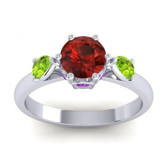 Three Stone Atta Ring