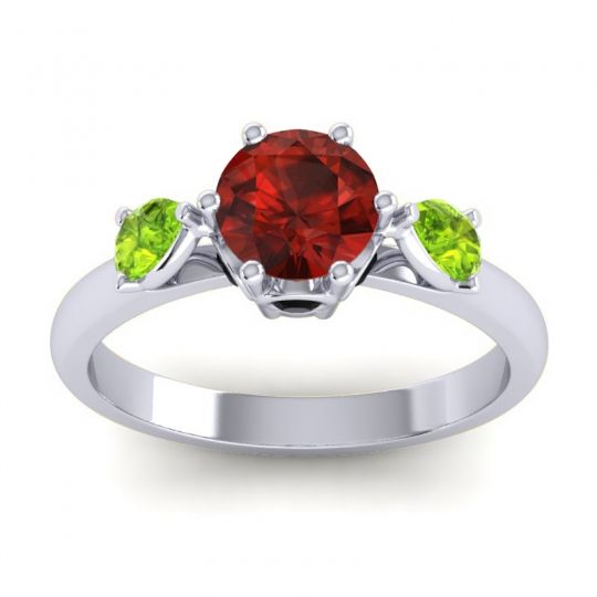 Three Stone Atta Ring