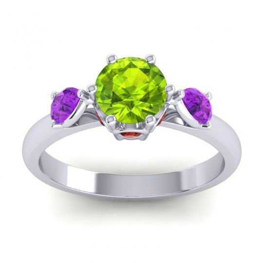 Three Stone Atta Ring