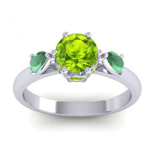 Three Stone Atta Ring