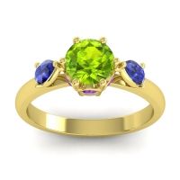 Three Stone Atta Ring