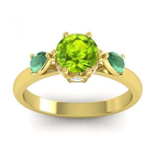 Three Stone Atta Ring