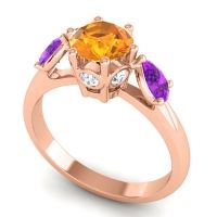 Three Stone Atta Ring