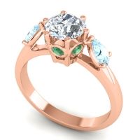 Three Stone Atta Ring