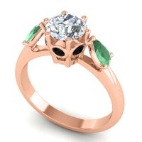 Three Stone Atta Ring