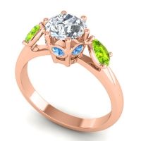 Three Stone Atta Ring
