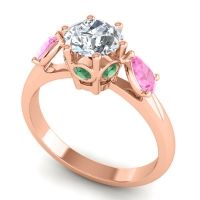 Three Stone Atta Ring