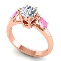 Three Stone Atta Ring