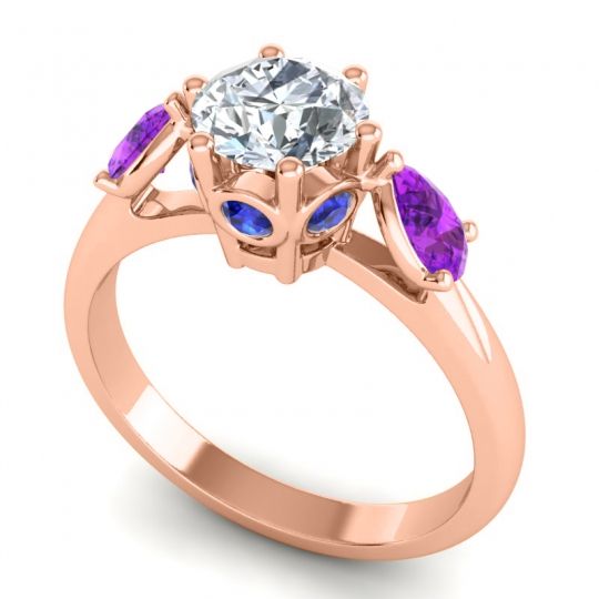 Three Stone Atta Ring