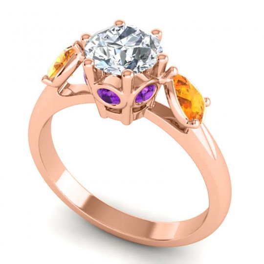 Three Stone Atta Ring