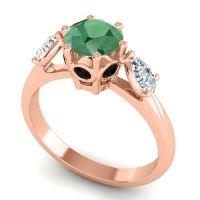 Three Stone Atta Ring