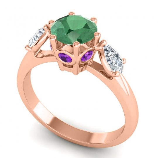 Three Stone Atta Ring
