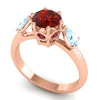 Three Stone Atta Ring