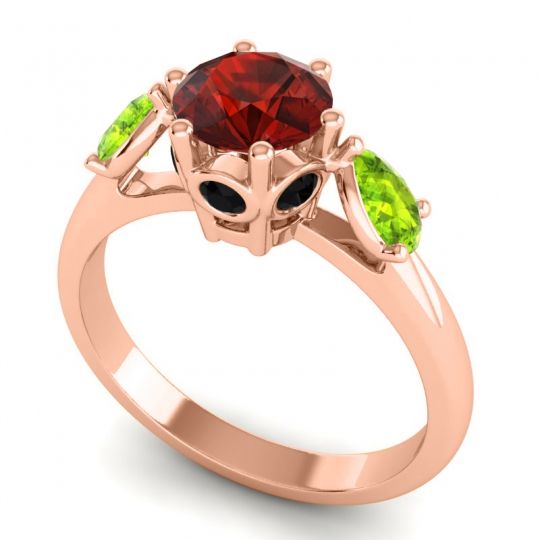 Three Stone Atta Ring