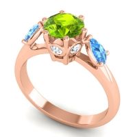 Three Stone Atta Ring