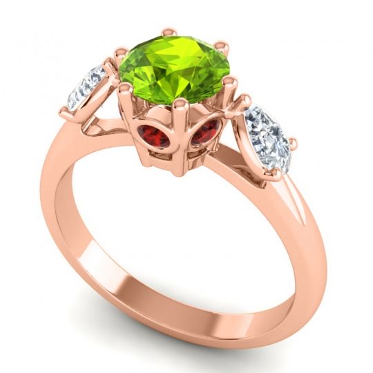 Three Stone Atta Ring