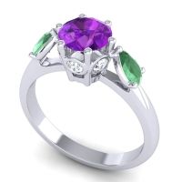 Three Stone Atta Ring