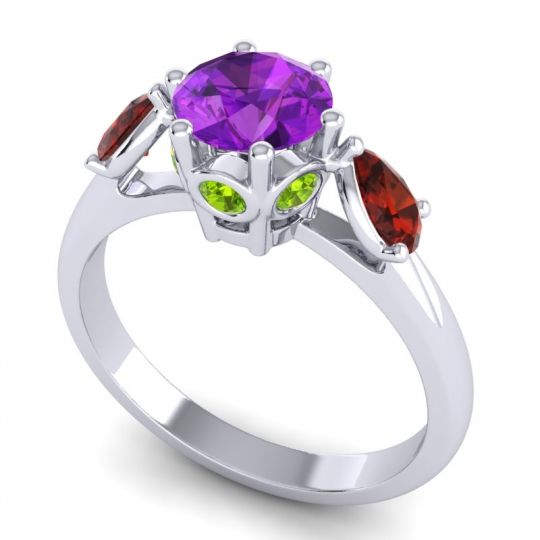 Three Stone Atta Ring