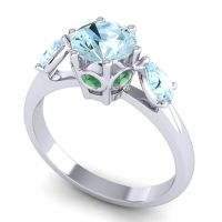 Three Stone Atta Ring