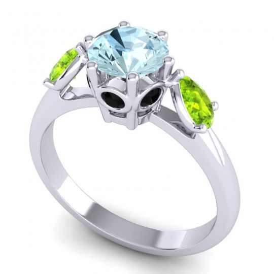 Three Stone Atta Ring