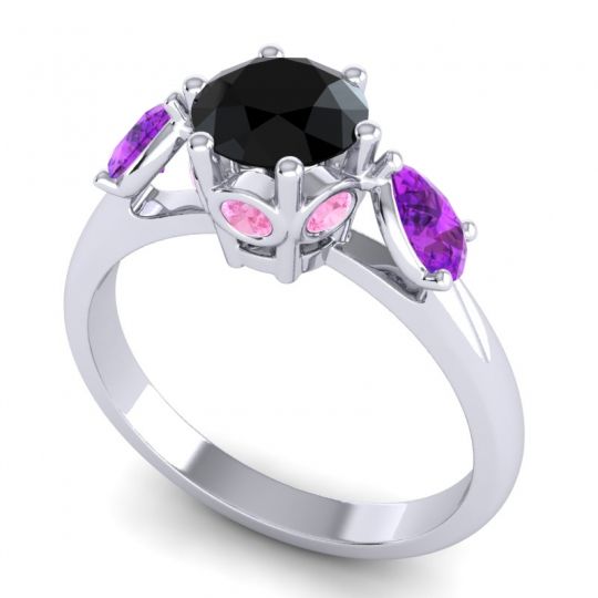 Three Stone Atta Ring