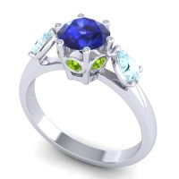 Three Stone Atta Ring