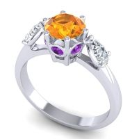 Three Stone Atta Ring