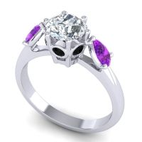 Three Stone Atta Ring
