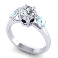 Three Stone Atta Ring