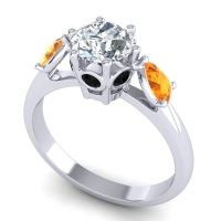 Three Stone Atta Ring