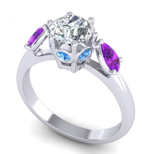 Three Stone Atta Ring