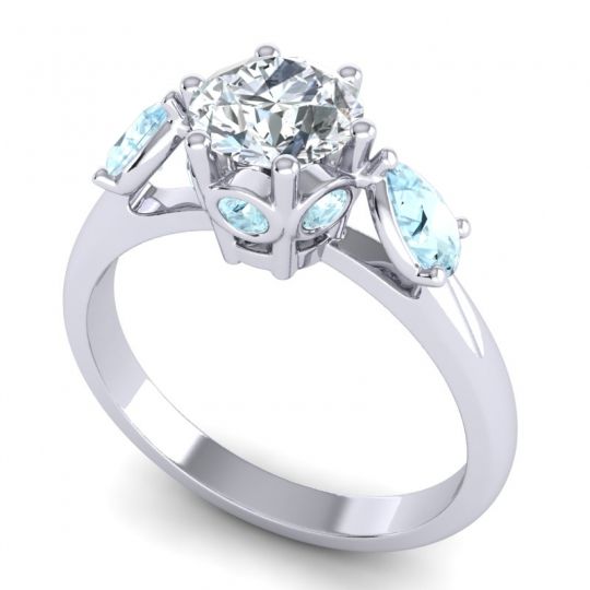 Three Stone Atta Ring