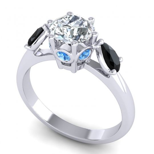 Three Stone Atta Ring