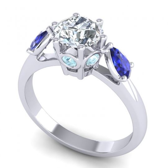 Three Stone Atta Ring