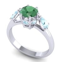 Three Stone Atta Ring