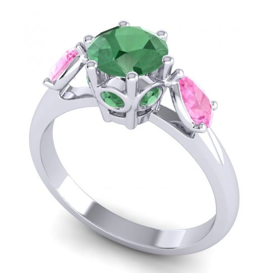 Three Stone Atta Ring