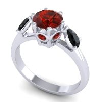 Three Stone Atta Ring