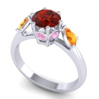 Three Stone Atta Ring