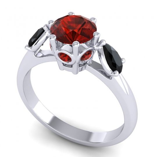 Three Stone Atta Ring