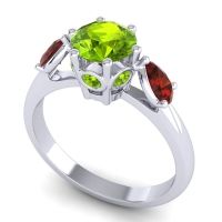 Three Stone Atta Ring